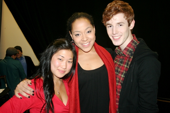 Jenna Ushkowitz, Lili Cooper and Blake Daniel Photo