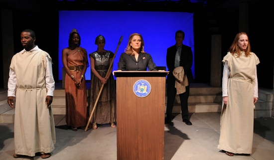 Photo Flash: 'HILLARY: A Modern Greek Tragedy With a (Somewhat) Happy Ending' Image