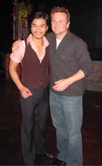 Photo Flash: Sam Harris Visits Jaxx Theatricals' THE LIFE Image