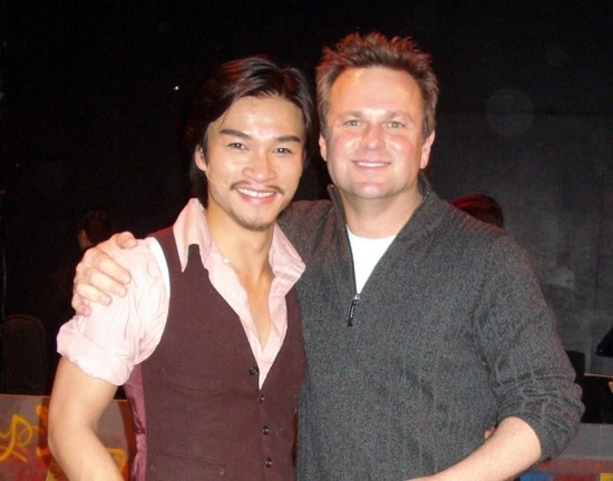 Photo Flash: Sam Harris Visits Jaxx Theatricals' THE LIFE Image