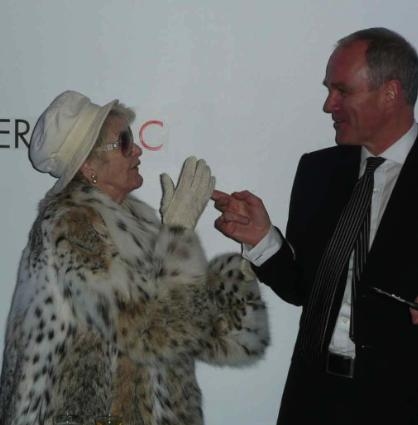 Photo Flash Exclusive: Elaine Stritch Visits COWARD AT CHRISTMAS: A CABARET FOR NOEL Image
