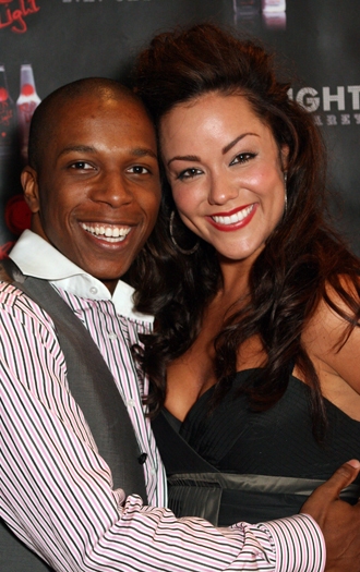 Leslie Odom, Jr and Katy Mixon Photo