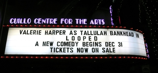 Photo Coverage: Palm Beach Theatre Marquee: 'LOOPED' Image