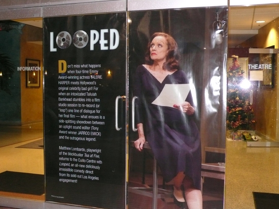 Photo Coverage: Palm Beach Theatre Marquee: 'LOOPED' Image