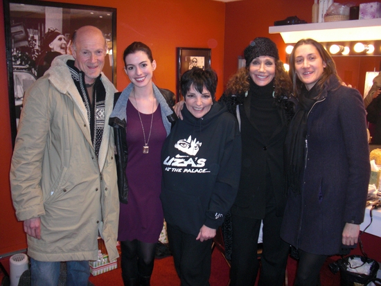 Neil Maron, Ann Hathaway, Liza Minnelli, Marisa Berenson, Starlite Randall Photo