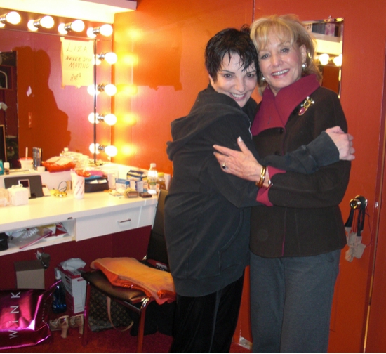 Liza Minelli and Barbara Walters Photo