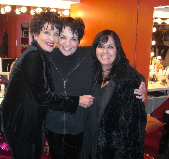 Chita Rivera, Liza Minnelli and Lisa Mordente Photo