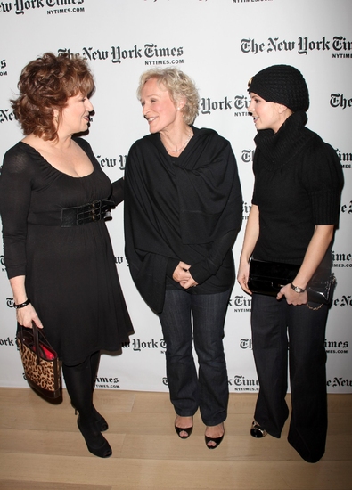 Joy Behar, Glenn Close and Elisabeth Hasselbeck Photo