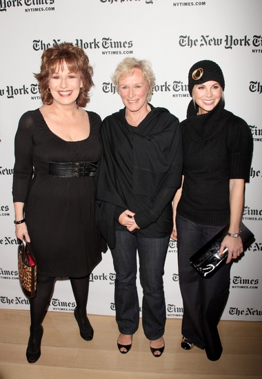 Photo Coverage: Close and The View at NYT Arts & Leisure Weekend Image