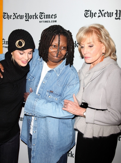 Elisabeth Hasselbeck, Whoopi Goldberg and Barbara Walters
 Photo