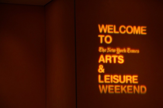 Photo Coverage: Close and The View at NYT Arts & Leisure Weekend Image