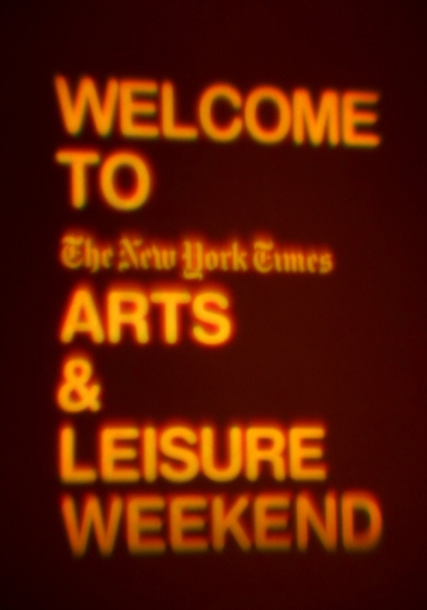 Photo Coverage: Close and The View at NYT Arts & Leisure Weekend Image