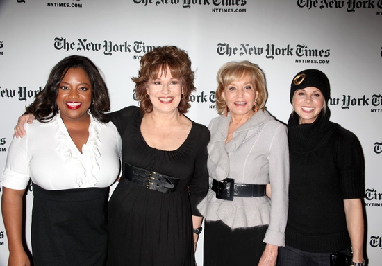 Photo Coverage: Close and The View at NYT Arts & Leisure Weekend Image