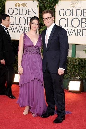 Lauren Miller & Seth Rogen Photo