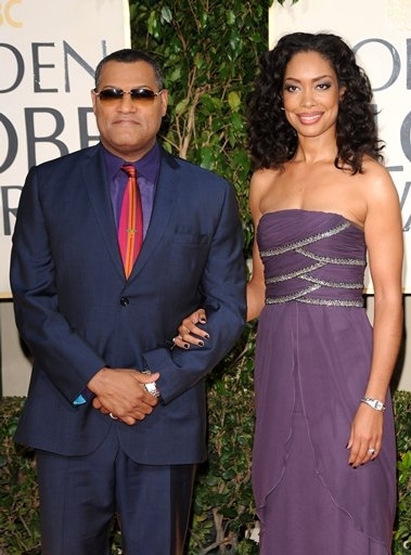 Laurence Fishburne and Gina Torres  Photo