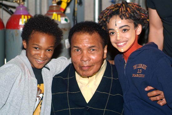 Photo EXCLUSIVE: Muhammad Ali Visits THE LION KING National Tour Image