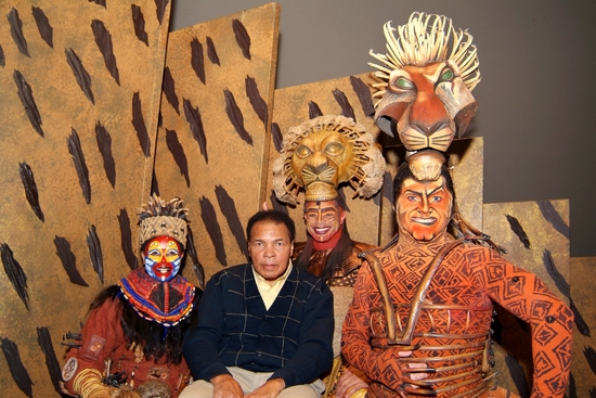 Photo EXCLUSIVE: Muhammad Ali Visits THE LION KING National Tour Image