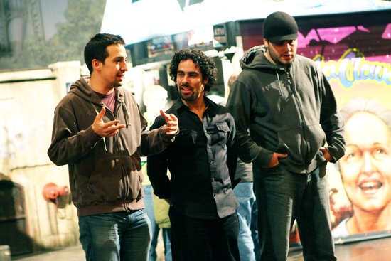 Lin-Manuel Miranda, Alex Lacamoire and Bill Sherman Photo