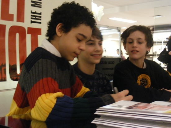 Photo Coverage: BILLY ELLIOT at Bloomingdales Image