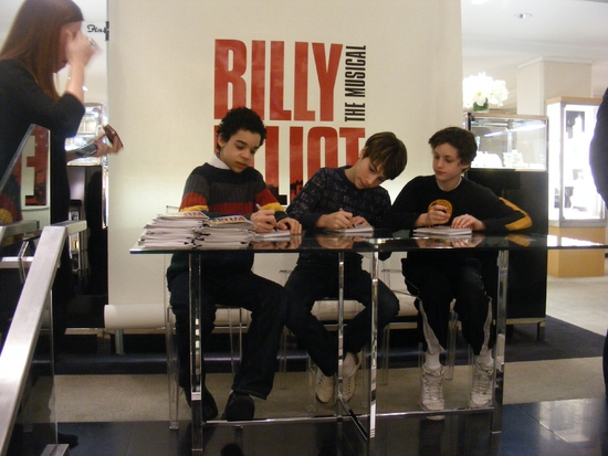 Photo Coverage: BILLY ELLIOT at Bloomingdales Image