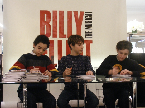 Photo Coverage: BILLY ELLIOT at Bloomingdales Image