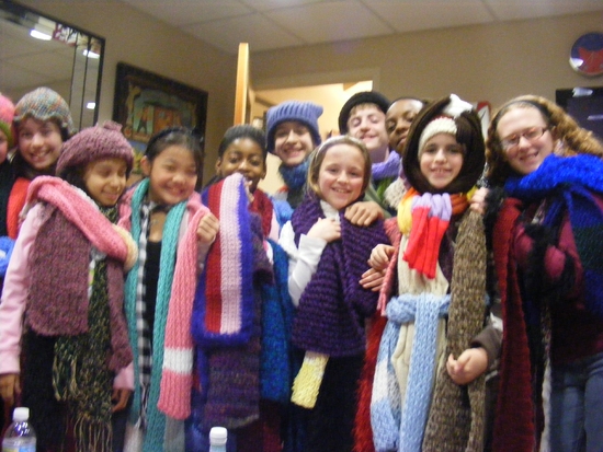 Photo Coverage: BROADWAY KIDS CARE Present the 'Knitting Project' Image