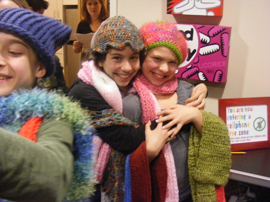 Photo Coverage: BROADWAY KIDS CARE Present the 'Knitting Project' 