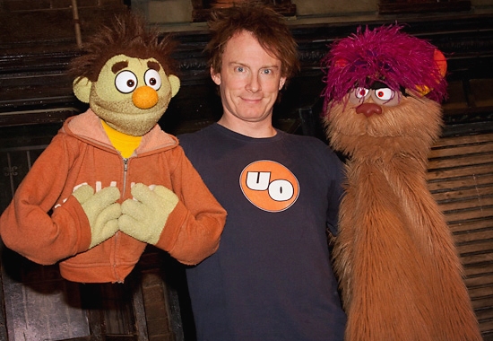 "Nicky", Christian Anderson and "Trekkie Monster"

 Photo