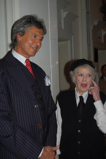 Tommy Tune and Elaine Stritch

 Photo