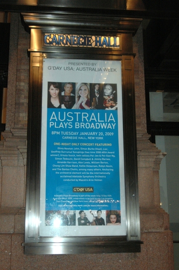 Photo Coverage: 'Australia Plays Broadway' at Carnegie Hall 