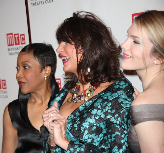 
Brenda Pressley, Lily Rabe and Mercedes Ruehl Photo