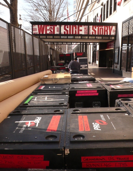 Photo Essay: 'Something's Coming' WEST SIDE STORY Rolls Out to Broadway! Image