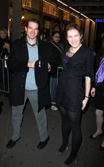 Lily Rabe and Kieran Campion

 Photo