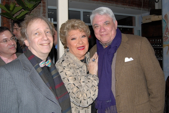 Scott Siegel, Marilyn Maye, Rex Reed Photo