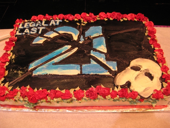 Photo Flash: 'Legal at Last' PHANTOM Turns 21 on Broadway! Image