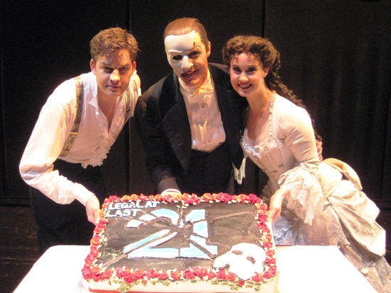 Photo Flash: 'Legal at Last' PHANTOM Turns 21 on Broadway! Image