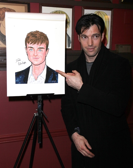 Photo Coverage: EQUUS Star Daniel Radcliffe's Caricature Unveiled at Sardi's Image