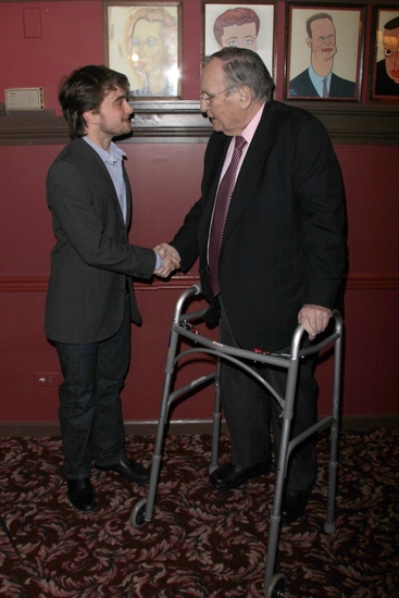 Photo Coverage: EQUUS Star Daniel Radcliffe's Caricature Unveiled at Sardi's Image