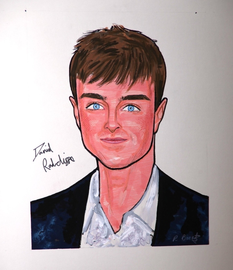 Photo Coverage: EQUUS Star Daniel Radcliffe's Caricature Unveiled at Sardi's Image