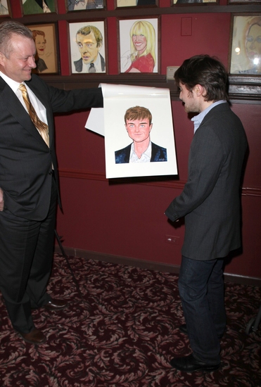 Photo Coverage: EQUUS Star Daniel Radcliffe's Caricature Unveiled at Sardi's Image