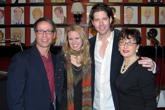 Jerry Steichen (Musical Director), Lauren Kennedy, and James Barbour, and Roberta Nus Photo