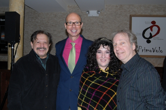 Ellis Nassour, Richie Ridge, Barbara Siegel, Scott Siegel Photo