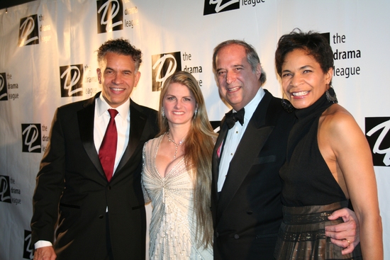 Brian Stokes Mitchell, Bonnie Comley, Stewart F. Lane and Allyson Tucker Photo