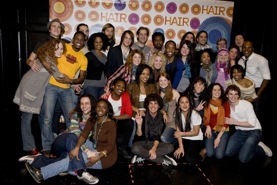Photo Coverage: HAIR Cast Meets the Press Image