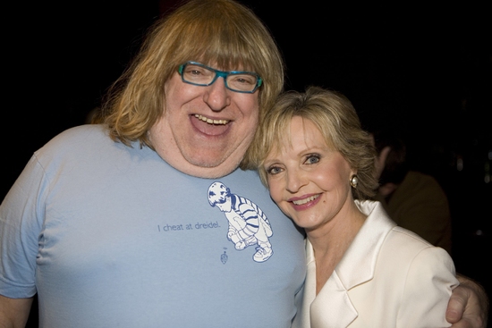Bruce Vilanch and Florence Henderson Photo