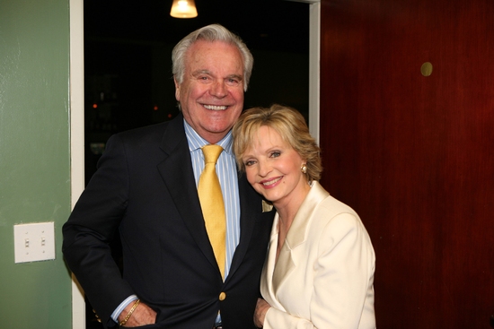Robert Wagner and Florence Henderson Photo