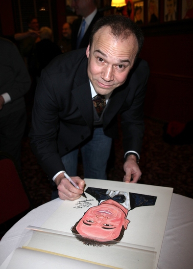 Photo Coverage: Danny Burstein Joins Sardi's Wall of Fame Image
