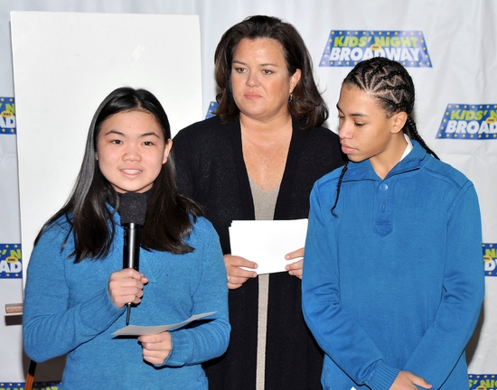 Photo Coverage: Rosie O'Donnell Kicks Off 13th Annual 'KIDS NIGHT ON BROADWAY' 