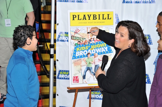 Photo Coverage: Rosie O'Donnell Kicks Off 13th Annual 'KIDS NIGHT ON BROADWAY' Image