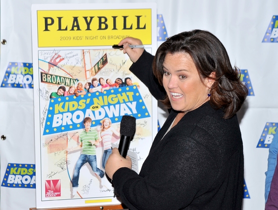 Photo Coverage: Rosie O'Donnell Kicks Off 13th Annual 'KIDS NIGHT ON BROADWAY' Image